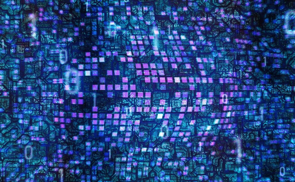 pattern, abstract, information technology